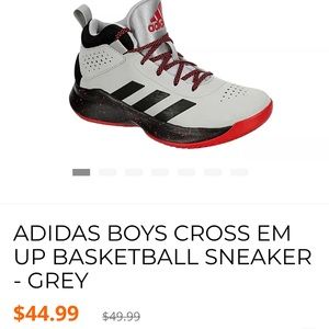 COPY - Adidas Boys Cross Em Up Basketball Shoe